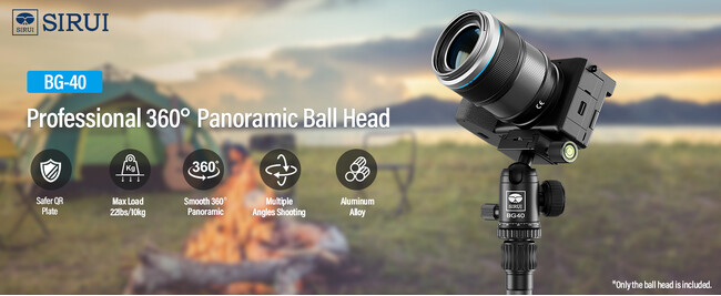 BG40 プロフェッショナル 360°パノラマボールヘッド - 高精度と自由度を追求した撮影の新基準
