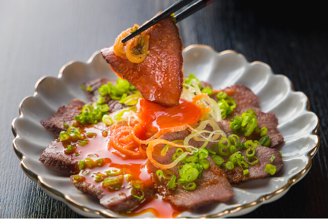 【数量限定】いい肉の日から開催！11月29日（金）～1,129名限定で「牛タンねぎユッケ」をコースに追加しご提供！一心たん助
