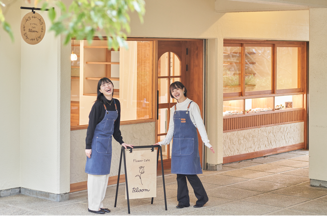 11/30 須磨離宮公園に学生が手掛けたFlower cafe Bloomが出店します。