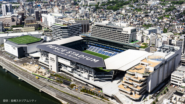 長崎の地域創生を担う「長崎スタジアムシティ」の音響・映像・照明システムの設計・施工等をヒビノグループで担当