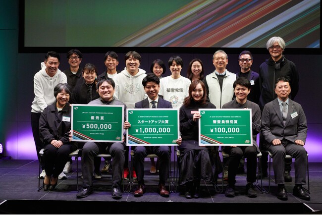 「JR東日本スタートアッププログラム2024DEMO DAY」～春の採択企業～を開催！TriOrbがスタートアップ大賞