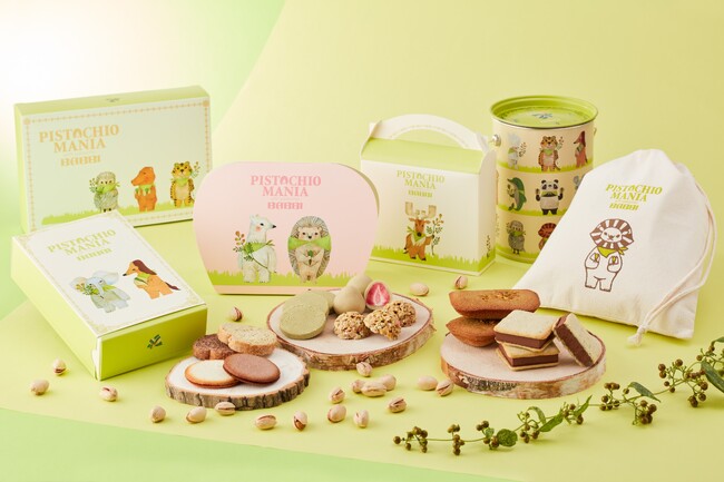 ピスタチオスイーツ専門店「PISTACHIO MANIA」イラストレーターの福田利之さん起用してパッケージデザインをリニューアル！～2024年11月27日（水）より順次販売開始～