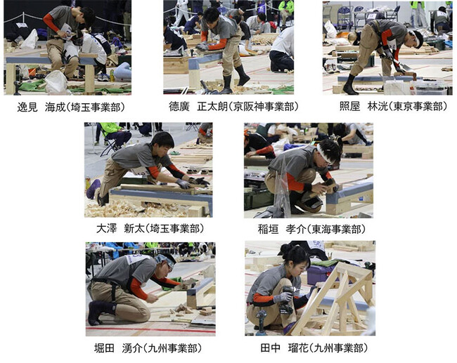 第62回 技能五輪全国大会 建築大工職種3年連続「金賞」受賞