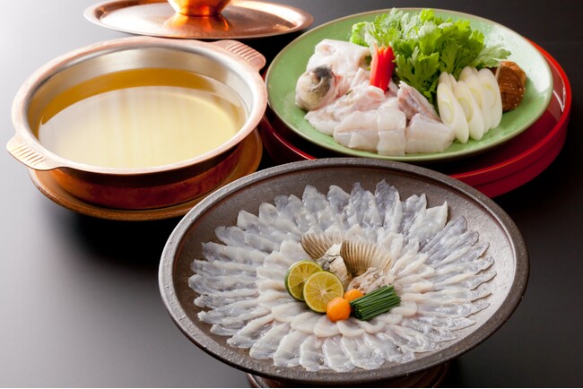 旅亭 半水盧で味わう、冬期限定「とらふぐ懐石プラン」の販売を開始