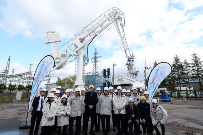 TBグローバルテクノロジーズ株式会社(TBG)　シンガポール海事港湾庁長官ら一行　TBG長岡工場を視察