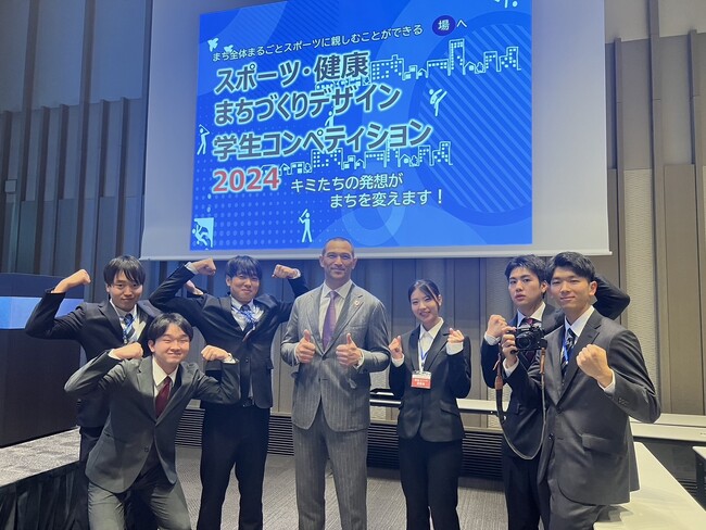 【新潟医療福祉大学】スポーツ庁主催「スポーツ・健康まちづくりデザイン学生コンペティション2024」健康スポーツ学科のゼミが「優秀賞」を２年連続受賞！