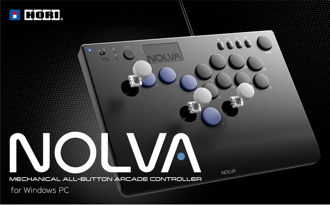 NOLVA Mechanical All-Button Arcade Controller for Windows PC 【日本国内販売用】
