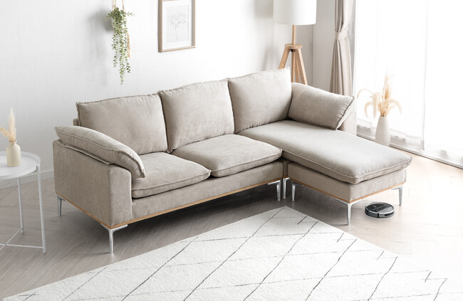 【タンスのゲン】累計販売数60,000台を誇る人気ソファシリーズからロボット掃除機対応のナチュラルモダンタイプが新登場！