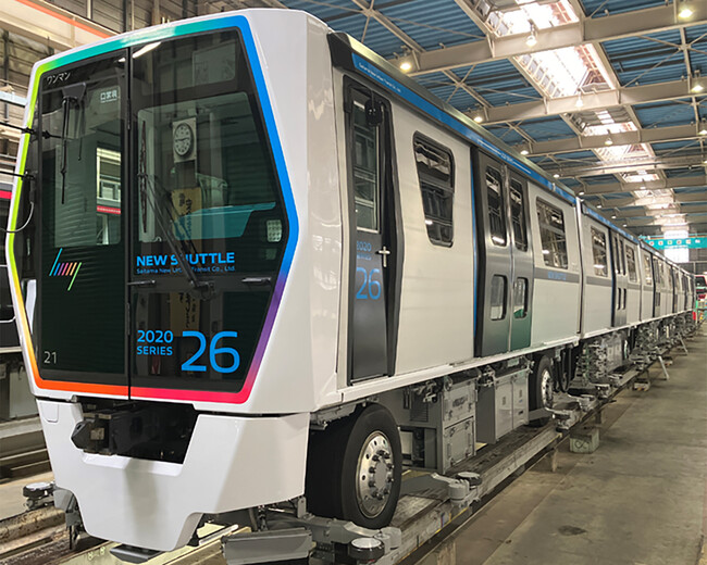 埼玉新都市交通伊奈線（ニューシャトル）向け当社2020系AGTの最終編成分を納入