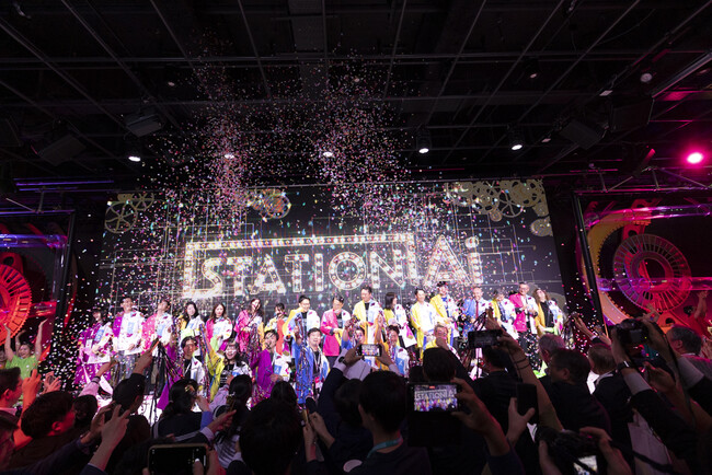STATION Aiのオープニングセレモニー、オープニングイベントにGivin' Backが登壇しました