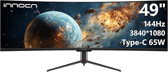 INNOCN 49C1Gで視覚の未来を解き放つ：究極のウルトラワイドモニター