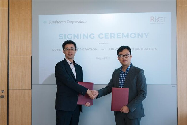 Rikkeisoft、住友商事との戦略的資本提携を締結