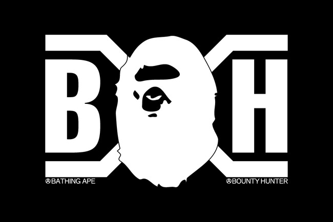 A BATHING APE(R) × BOUNTY HUNTER