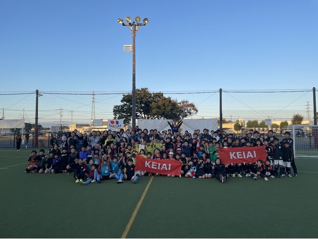 第6回 本庄パパママキッズサッカー大会にてデフフットサル体験会を実施