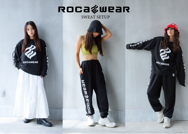 ROCAWEARより、SWEAT SETUPがリリース!