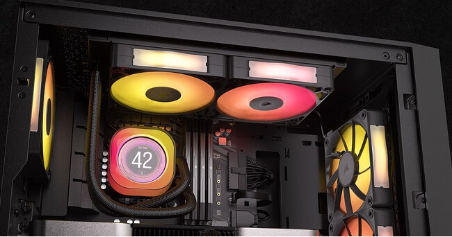 冷却効率に優れたiCUE LINK対応の水冷一体型CPUクーラー、CORSAIR社製「iCUE LINK TITAN RX RGB LCD」シリーズを発表