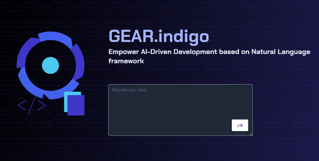 AI駆動要件定義ツール「GEAR.indigo」のβ版をリリース