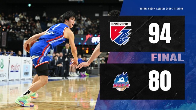 B2福岡｜11月は全勝！ホームアドバンテージで青森に連勝