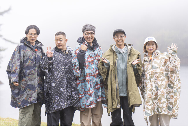 「おぎやはぎのハピキャン」人力舎の仲間たち♪おぎやはぎ流！ずぼらキャンプ １２月５日（木）から５週にわたり放送