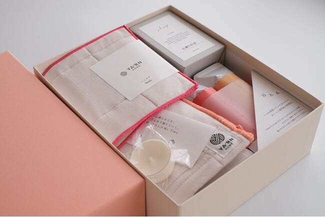 【ホリデーシーズンに深呼吸の時間を】HAA×sheep×YARN HOMEが数量限定でコラボレーションしたギフトボックス「心満ちるとき」2024年12月2日より発売開始