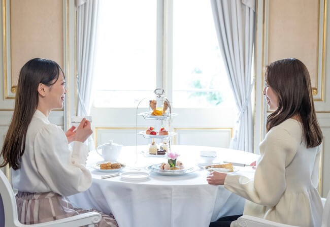 【グランドプリンスホテル高輪】100 年以上の歴史を刻む洋館でエシカルな春のティータイムを「桜咲く貴賓館で未来へつなげる絶景アフタヌーンティー」開催