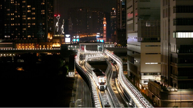 マカオLRT「石排湾」および「横琴」の両延伸線が営業運転を開始　新興住宅地や中国本土へのアクセス利便性が向上