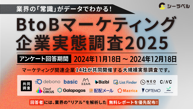 業界の「常識」がデータでわかる！｜BtoBマーケティング企業実態調査2025