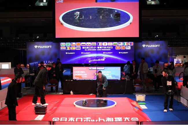 12月7日（土）、8日（日）、全日本ロボット相撲大会2024 決勝大会　“世界一のロボット横綱”を目指して、ロボット力士が両国国技館に集結！