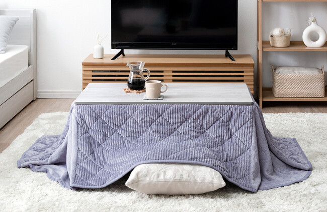 【タンスのゲン】累計13万台以上販売のこたつ“アルピシリーズ”！今年もトレンド人気のカジュアルなこたつをラインナップ