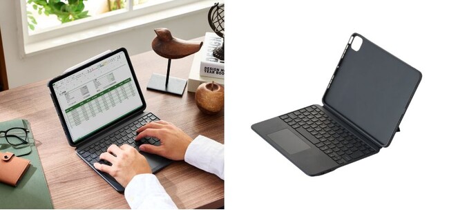 iPadでの作業効率が大幅向上!1台でキーボード・スタンド・ケースとして使用できる11インチiPad Pro(M4)専用 ケース一体型Bluetooth(R)キーボードを新発売
