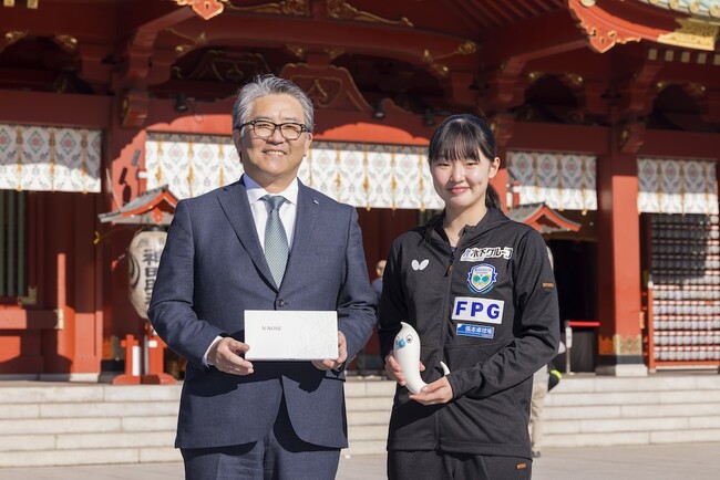 「N-NOSE がん種拡大イベント」に張本美和選手が登場！