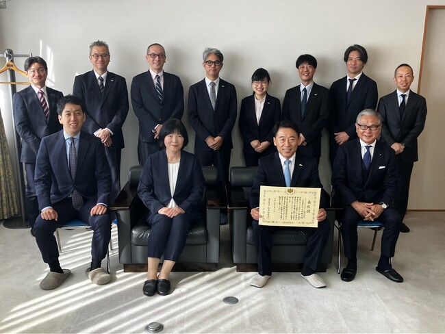 【ノアインドアステージ株式会社】「優良申告法人」として姫路税務署長より表敬訪問を受けました