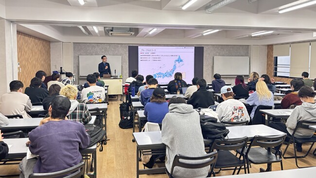 未来のアクアリストに水処理技術を講義／大阪ECO動物海洋専門学校で出前授業