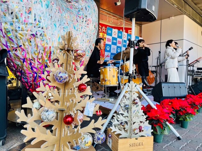 家族で一緒に楽しめる♪入間市駅前でサスティナブルなクリスマス 「ハートウォーミングいるまハッピークリスマス2024」開催