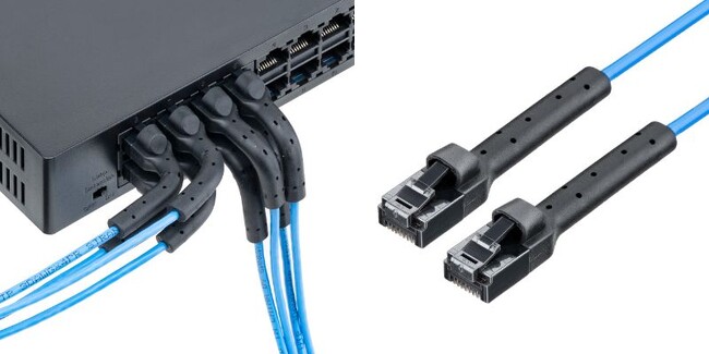 配線革命！コネクタを自由自在に曲げて固定できるCAT6A LANケーブルを12月4日に発売