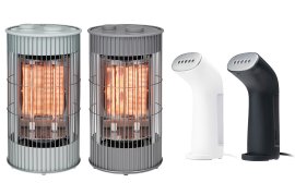 テラスヒーターとスタイルスチーマーS テラスヒーターとスタイルスチーマーS