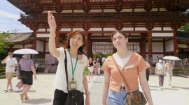 通訳案内士の案内イメージ 通訳案内士の案内イメージ