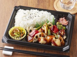 彩り野菜の甘酢あん弁当(画像はイメージです。) 彩り野菜の甘酢あん弁当(画像はイメージです。)
