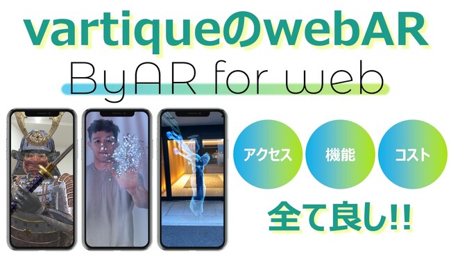WebARの新時代へ！ByAR for Webで実現した機能・コスト面で最強なAR