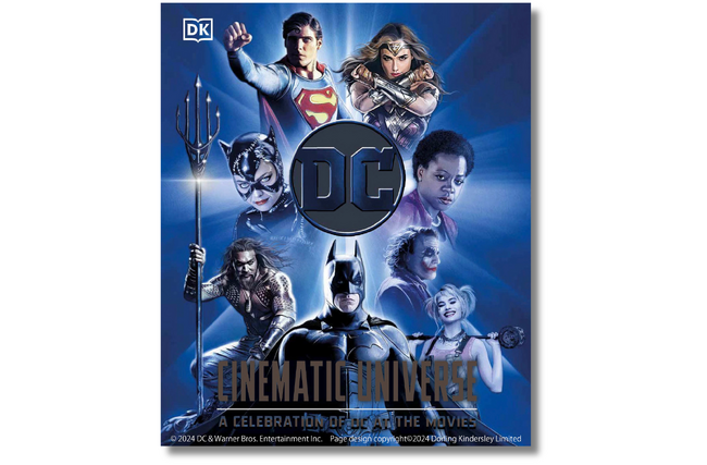 【東京コミコン2024で情報解禁＆予約開始！】DC80年以上の実写の歴史を貴重な資料でまとめたビジュアルブック『DC・シネマティック・ユニバース』2025年6月上旬発売決定!!