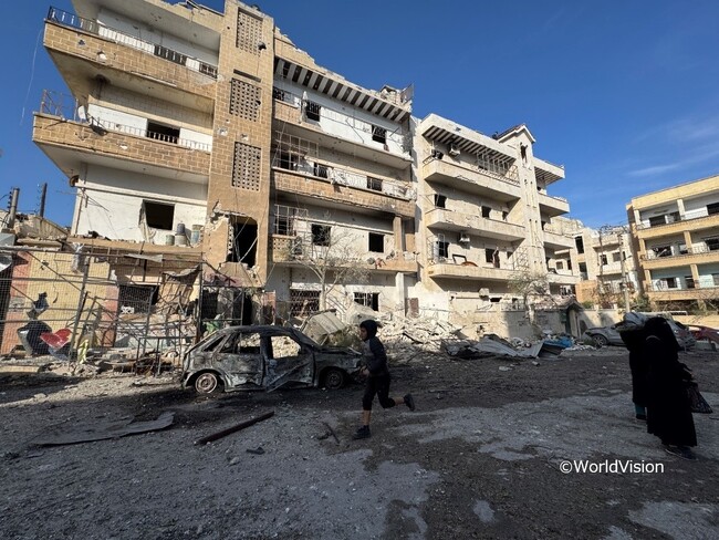 【シリア北西部戦闘激化】国際NGOワールド・ビジョンは子どもたちの即時保護を求めます