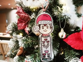 こけしクリスマスツリー こけしクリスマスツリー