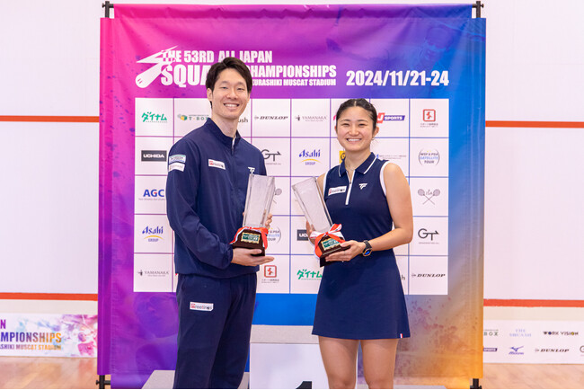 【日本一決定！！】第53回全日本スカッシュ選手権大会