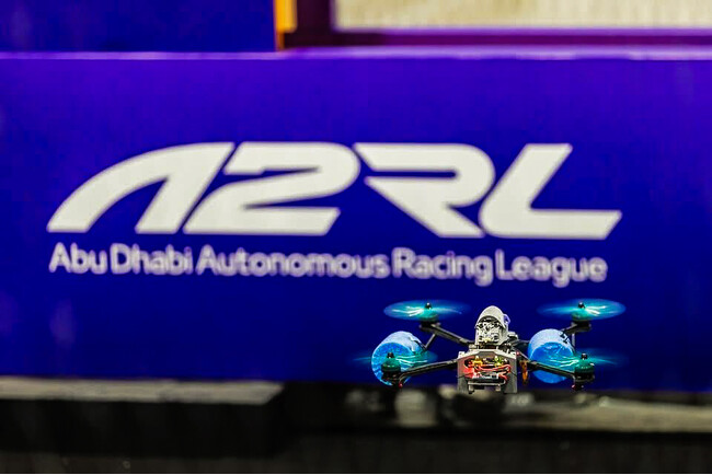 DRONE SPORTS、アブダビ自動運転レースリーグ（A2RL）のAIドローンレース向け機体を開発