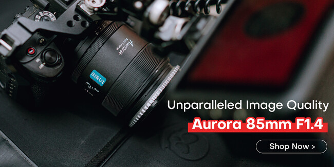 【新製品】SIRUI AURORA 85mm F1.4 フルフレーム オートフォーカスレンズ（Xマウント）圧倒的な美しさを持つポートレートを、驚きの中望遠で演出！
