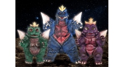 ニジゲンノモリ「ゴジラ迎撃作戦」特別コラボ怪獣人形劇 第2弾 『ゴジばんinニジゲンノモリ』12月21日、22日開幕〜スペースゴジラ3兄弟がニジゲンノモリに降臨