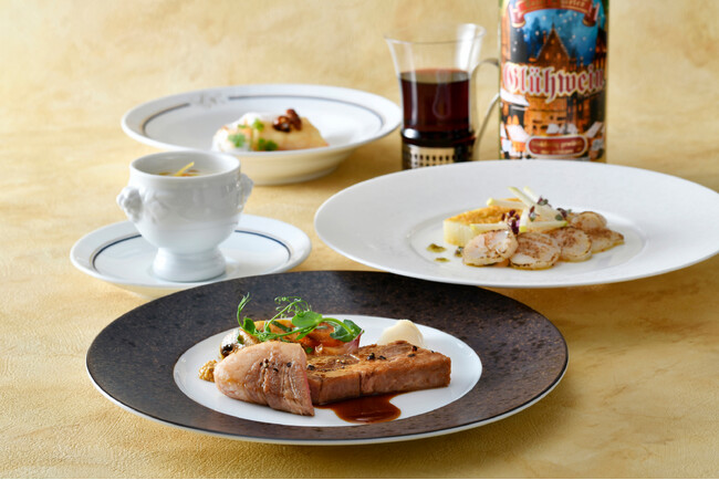 【ホテルニューグランド】冬の味覚ランチ(パノラミックレストラン ル・ノルマンディ)
