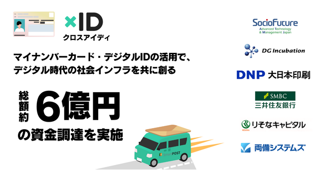 マイナンバーカード・デジタルIDの活用で、デジタル時代の社会インフラを共に創るGovtechスタートアップのクロスアイディ、総額約6億の資金調達を実施