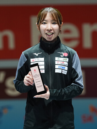 【フェンシング】ワールドカップ（韓国/釜山）にて、女子フルーレ 上野優佳が銅メダル獲得！