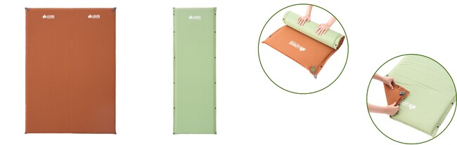 「楽ちんバルブ」採用で空気の出し入れが簡単に！設営＆撤収をさらに時短できる「（楽ちんバルブ・高密弾力）55セルフインフレートマット」2サイズ新発売！